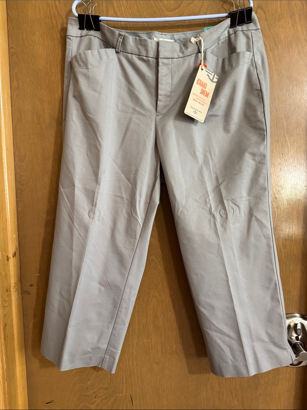 Dockers Men’s Light Gray Chinos